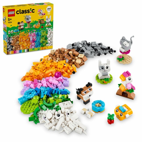 Lego Stavebnice LEGO Classic Tvořiví mazlíčci 11034