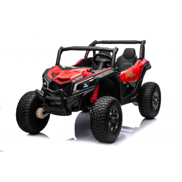  Elektrické autíčko Buggy UTV X3 Off-Road 4x4 24V červené