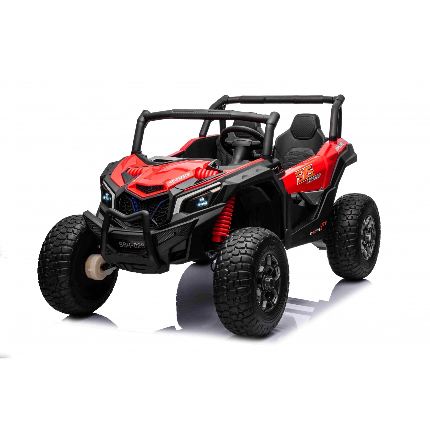  Elektrické autíčko Buggy UTV X3 Off-Road 4x4 24V červené