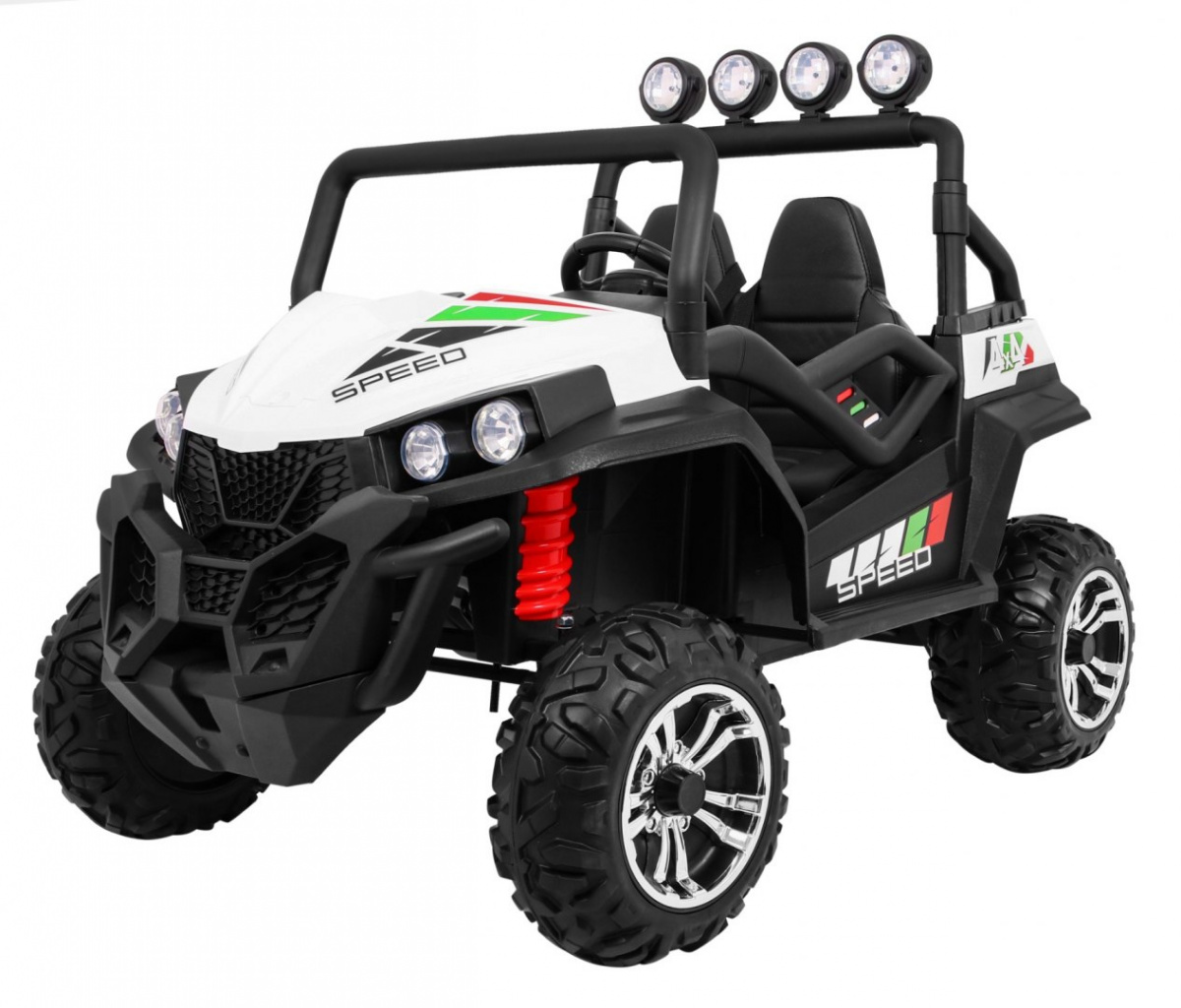  Dětské elektrické autíčko Buggy Strong Lift 24V 4x4 bílé