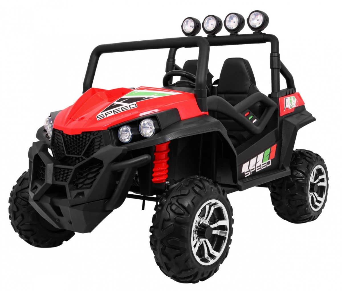  Dětské elektrické autíčko Buggy Strong Lift 24V 4x4 červené