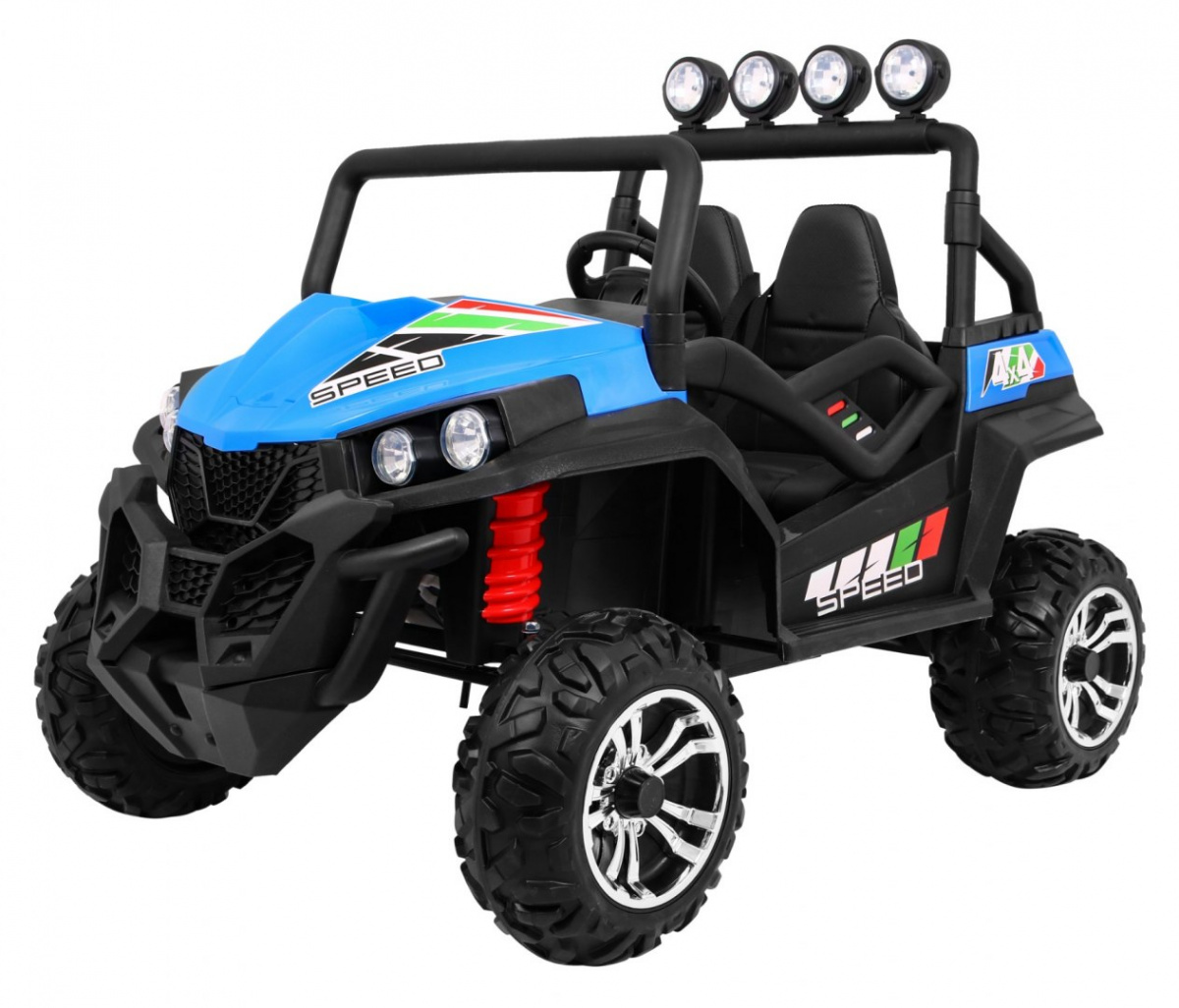  Dětské elektrické autíčko Buggy Strong Lift 24V 4x4 modré