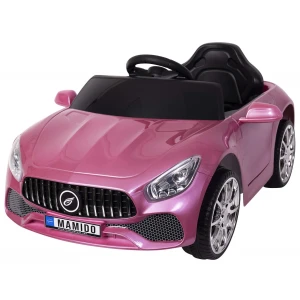 Elektrické autíčko Cabrio Fast Wing lakované růžové