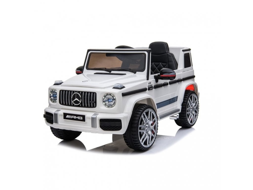  Mamido Elektrické autíčko Mercedes G63 AMG 4x4 EVA kola bílé