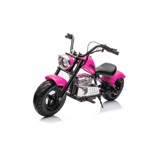  Dětská elektrická motorka Chopper Warrior 36V růžová