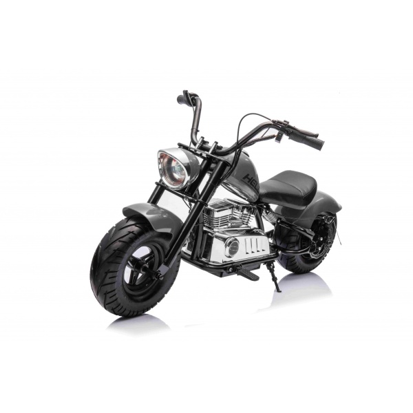  Dětská elektrická motorka Chopper Warrior 36V šedá