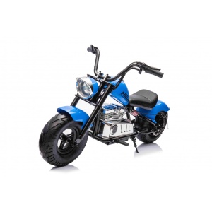  Dětská elektrická motorka Chopper Warrior 36V modrá