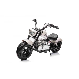 Dětská elektrická motorka Chopper Warrior 36V bílá