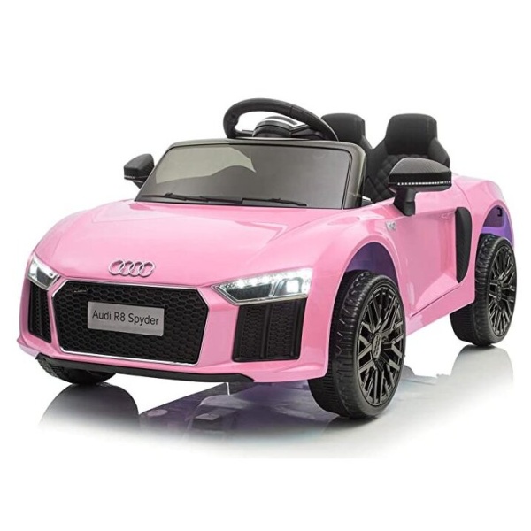  Mamido Dětské elektrické auto Audi R8 Spyder růžové PINKY