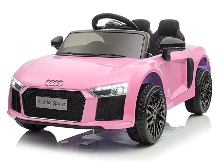  Mamido Dětské elektrické auto Audi R8 Spyder růžové PINKY