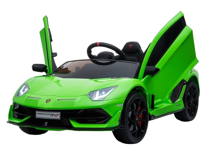  Dětské elektrické autíčko Lamborghini Aventador zelené