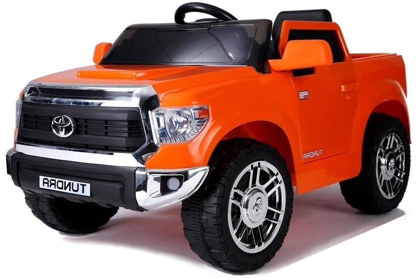 Elektrické autíčko Toyota Tundra lakované oranžové