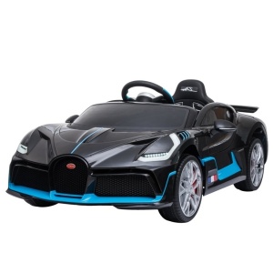  Dětské elektrické autíčko Bugatti Divo lakované černé