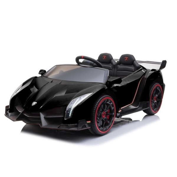  Elektrické autíčko Lamborghini Venno LCD MP4 4x4 černé