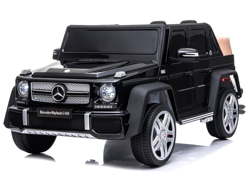 Elektrické autíčko Mercedes-Benz Maybach A100 lakované černé  Elektrické autíčko Mercedes-Benz Maybach A100 lakované černé