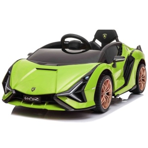  Dětské elektrické auto Lamborghini Sian zelené