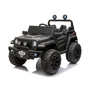  Dětské elektrické auto Jeep Off Road 4x4 lakované černé