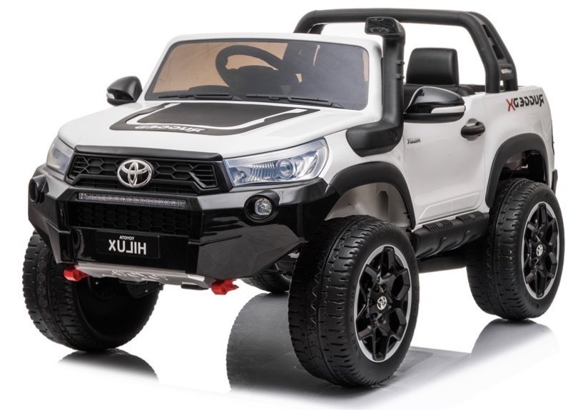 Dětské elektrické autíčko Toyota Hilux 4x4 bílé