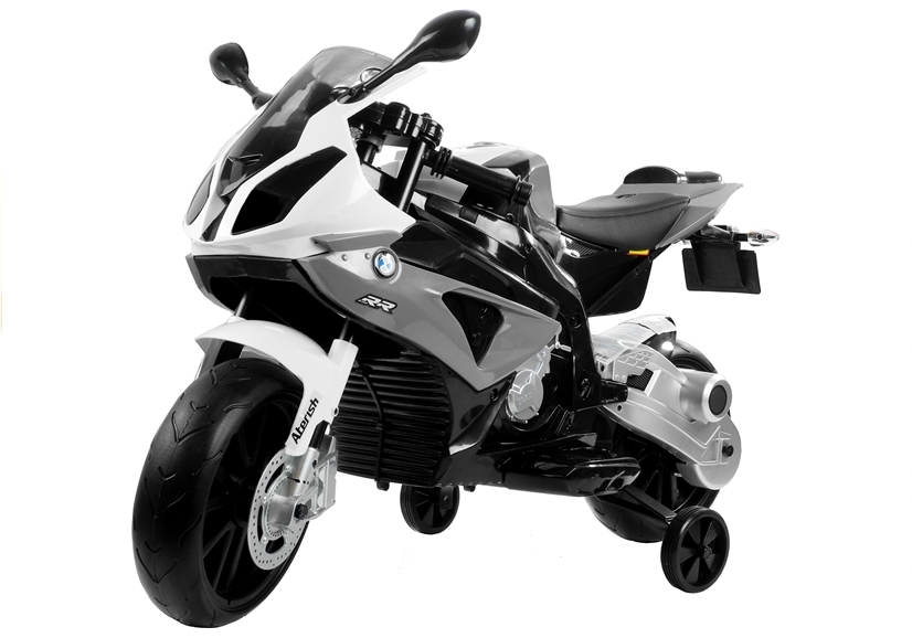  Dětská elektrická motorka BMW S1000RR Maxi stříbrná