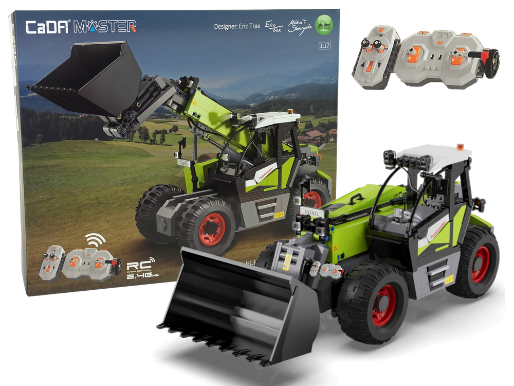  Stavebnice technic R/C traktor na dálkové ovládání