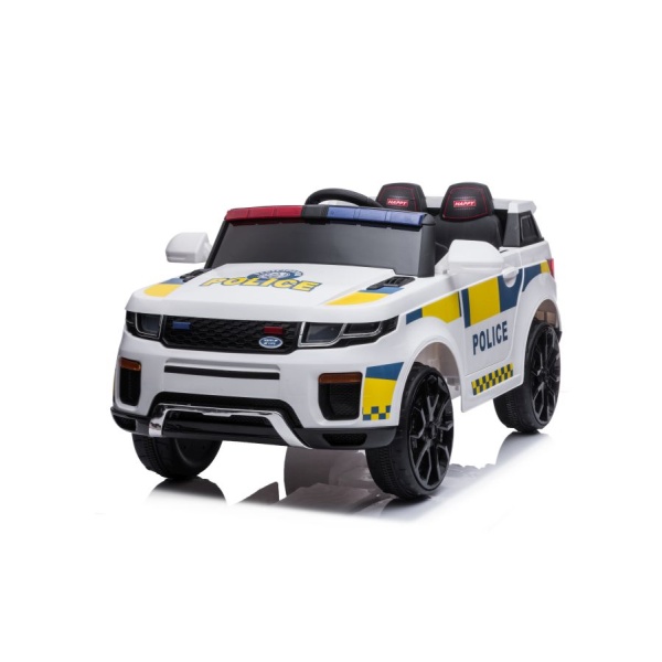  Elektrické autíčko discovery policie bílé