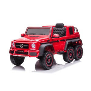  Elektrické autíčko Mercedes Benz G63 6x6 červené