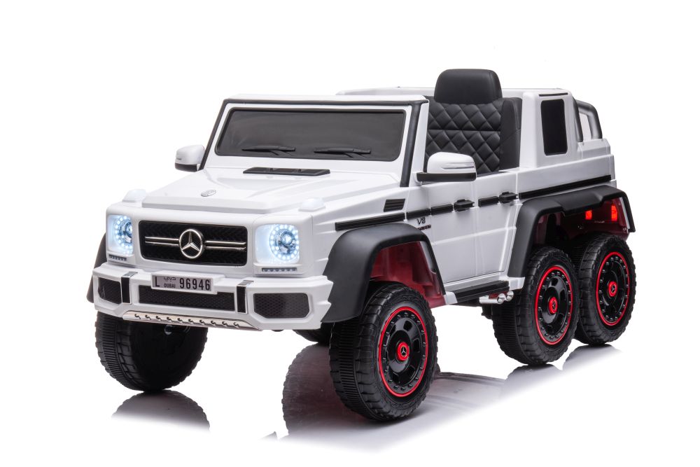  Elektrické autíčko Mercedes Benz G63 6x6 bílé