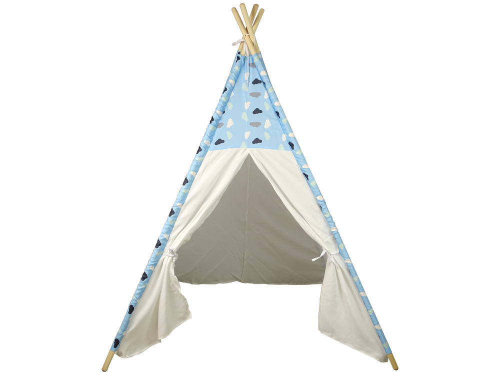 Dětský stan Teepee s mráčky  Dětský stan Teepee s mráčky