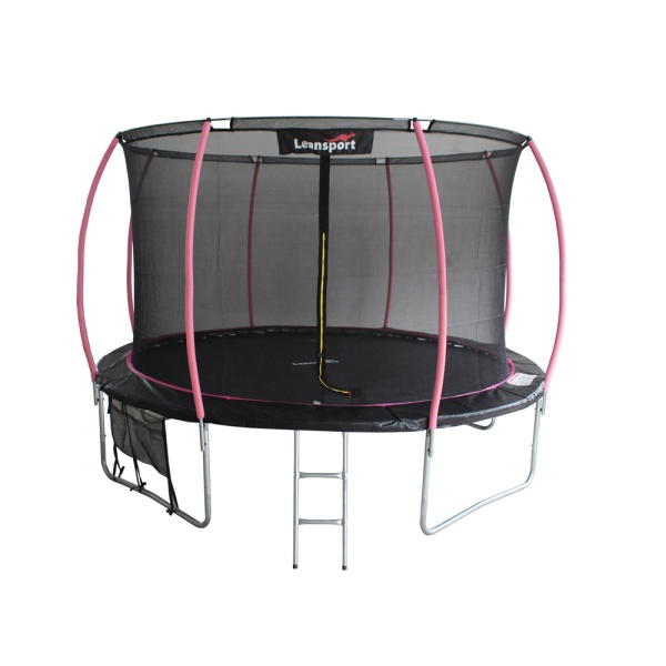 Zahradní trampolína 305 cm černo-růžová