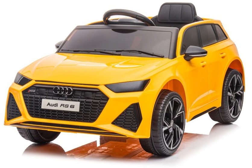 Elektrické autíčko Audi RS6 žluté