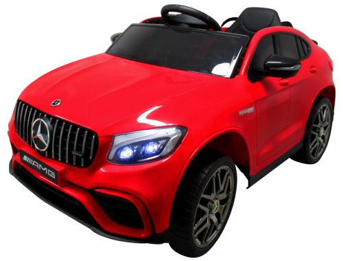  Elektrické autíčko Mercedes GLC 63S 4x4 červené