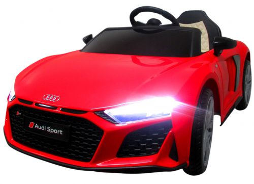  Elektrické autíčko Audi R8 Sport červené