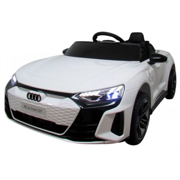  Elektrické autíčko Audi E-Tron GT bílé
