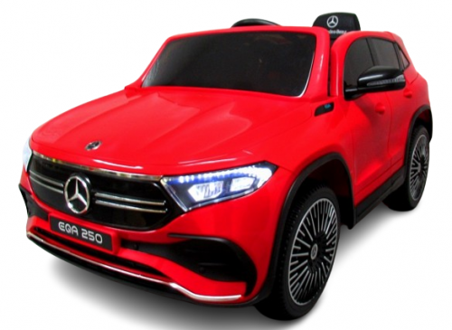  Elektrické autíčko Mercedes EQA 250 červené