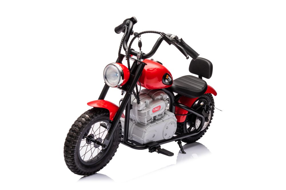  Elektrická motorka A9902 36V 350W červená