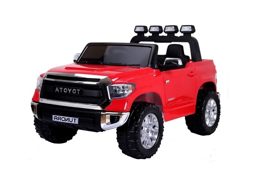 Elektrické autíčko Toyota Tundra červené