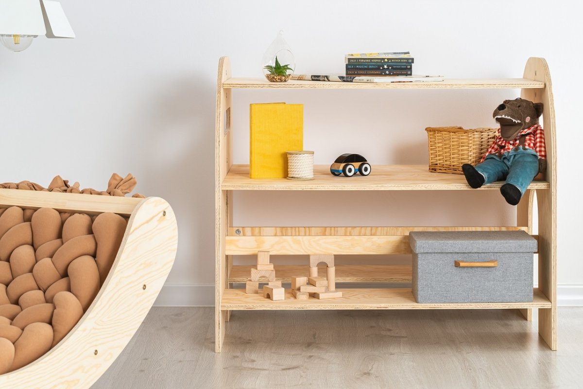 ADEKO MUNDO RG Dětský regál domeček ADEKO