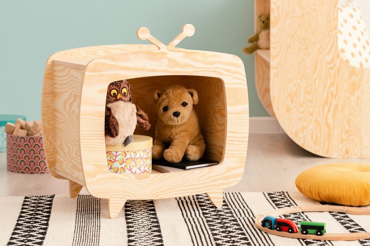 ADEKO ADEKO Dřevěná televize