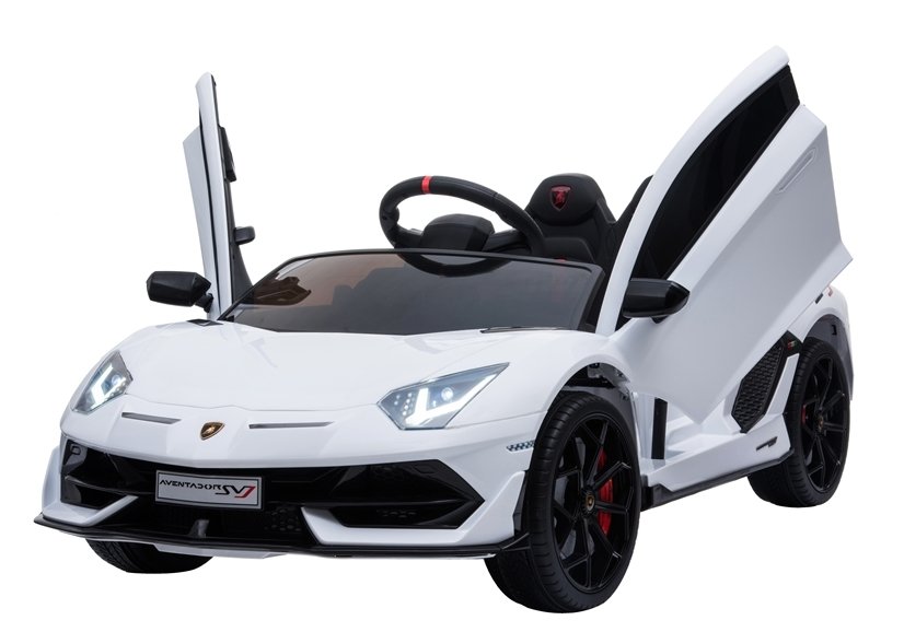  Dětské elektrické autíčko Lamborghini Aventador bílé