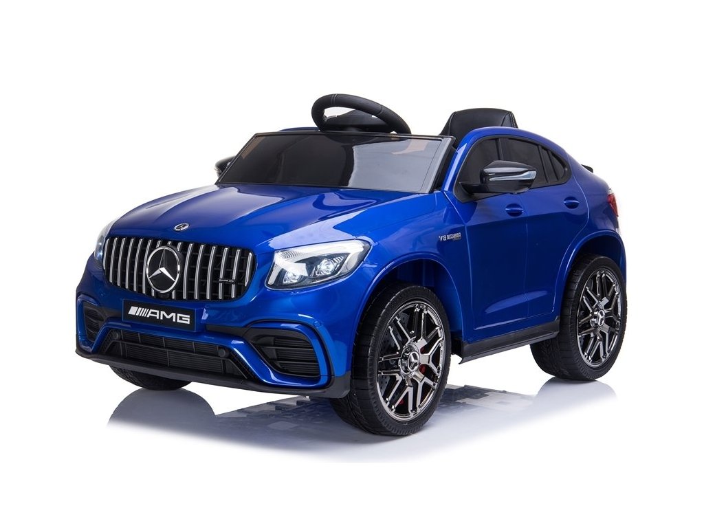 Dětské elektrické autíčko Mercedes-Benz GLC 63S 4x4 lakované modré