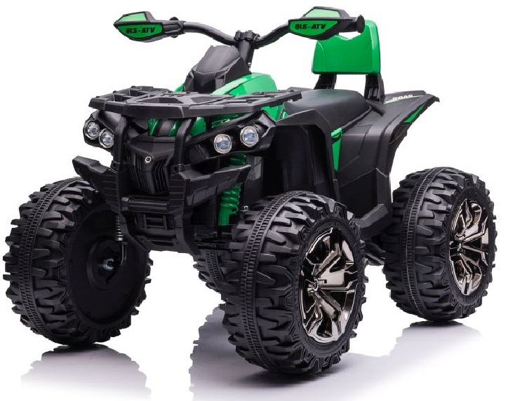  Dětská elektrická čtyřkolka ATV Power 4x4 zelená