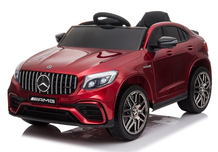  Elektrické autíčko Mercedes-Benz GLC 63S 4x4 lakované červené