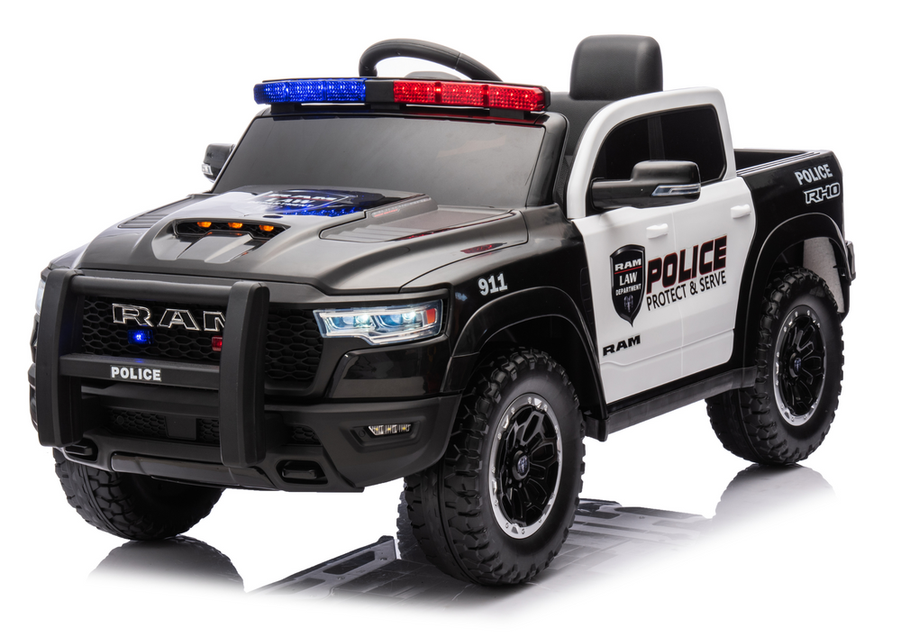  Dětské elektrické autíčko Dodge Ram policejní