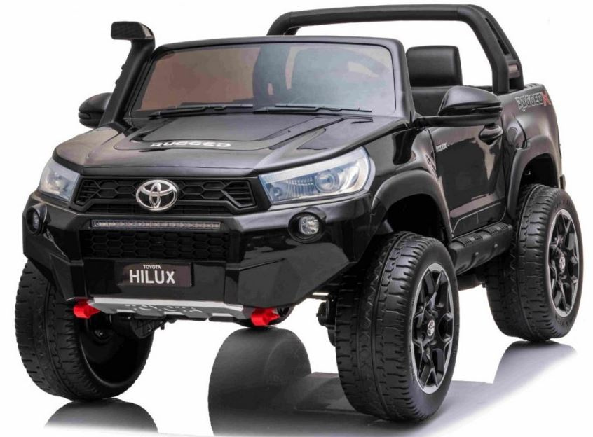  Mamido Dětské elektrické autíčko Toyota Hilux 2x12V10Ah 4x4 černé