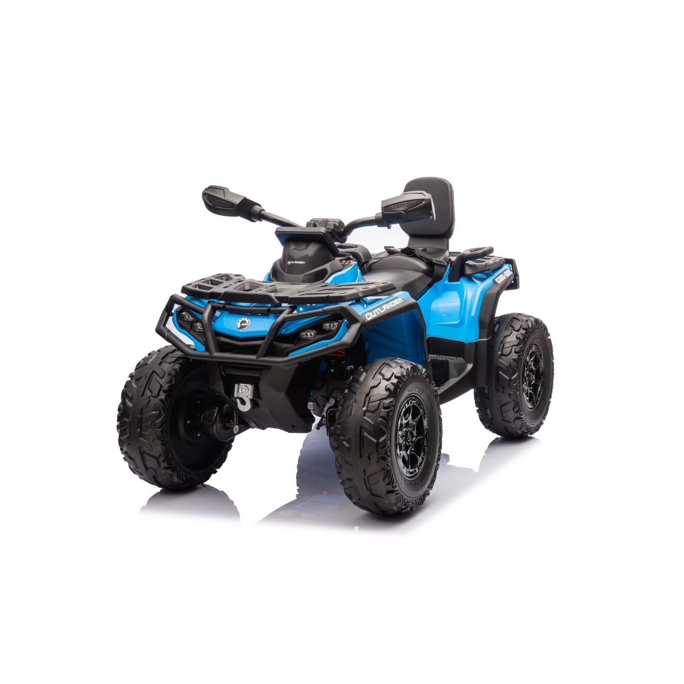  Dětská elektrická čtyřkolka Can-Am Outlander ATV 4x200W modrá