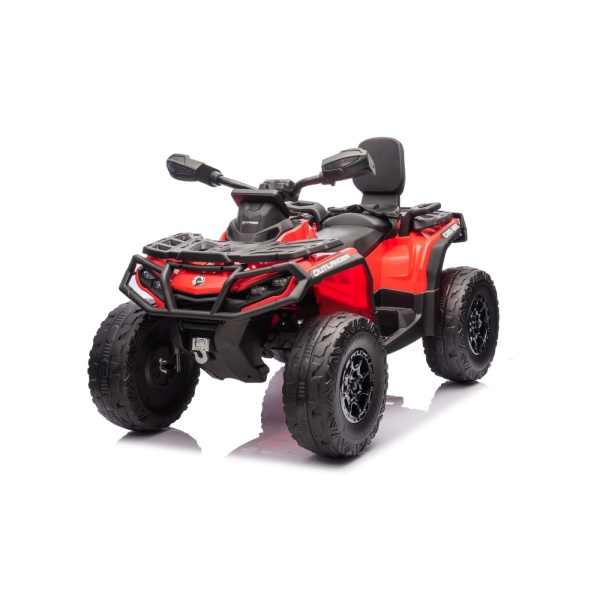  Dětská elektrická čtyřkolka Can-Am Outlander ATV 4x200W červená