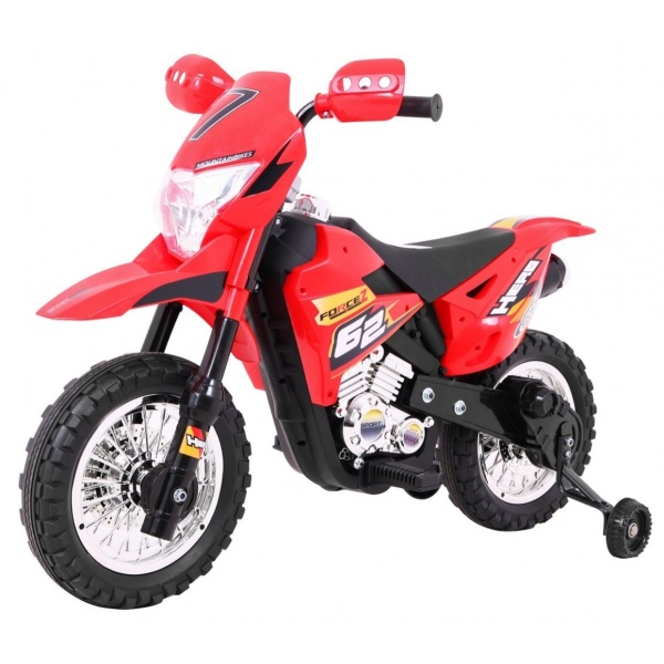  Dětská elektrická motorka Cross Force červená