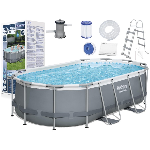 Bestway Bazén Power Steel Bestway 427x250x100cm 10v1
