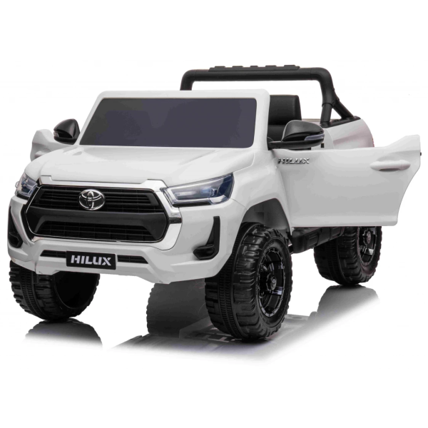  Elektrické autíčko Toyota Hilux bílé