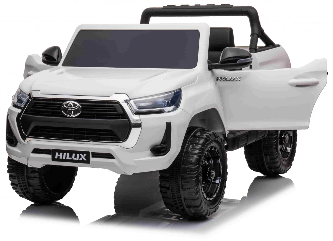  Elektrické autíčko Toyota Hilux bílé